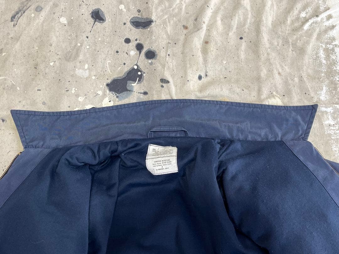 87年製USNAVYサブマリンジャケット古着ビンテージミリタリーUSN米軍実物