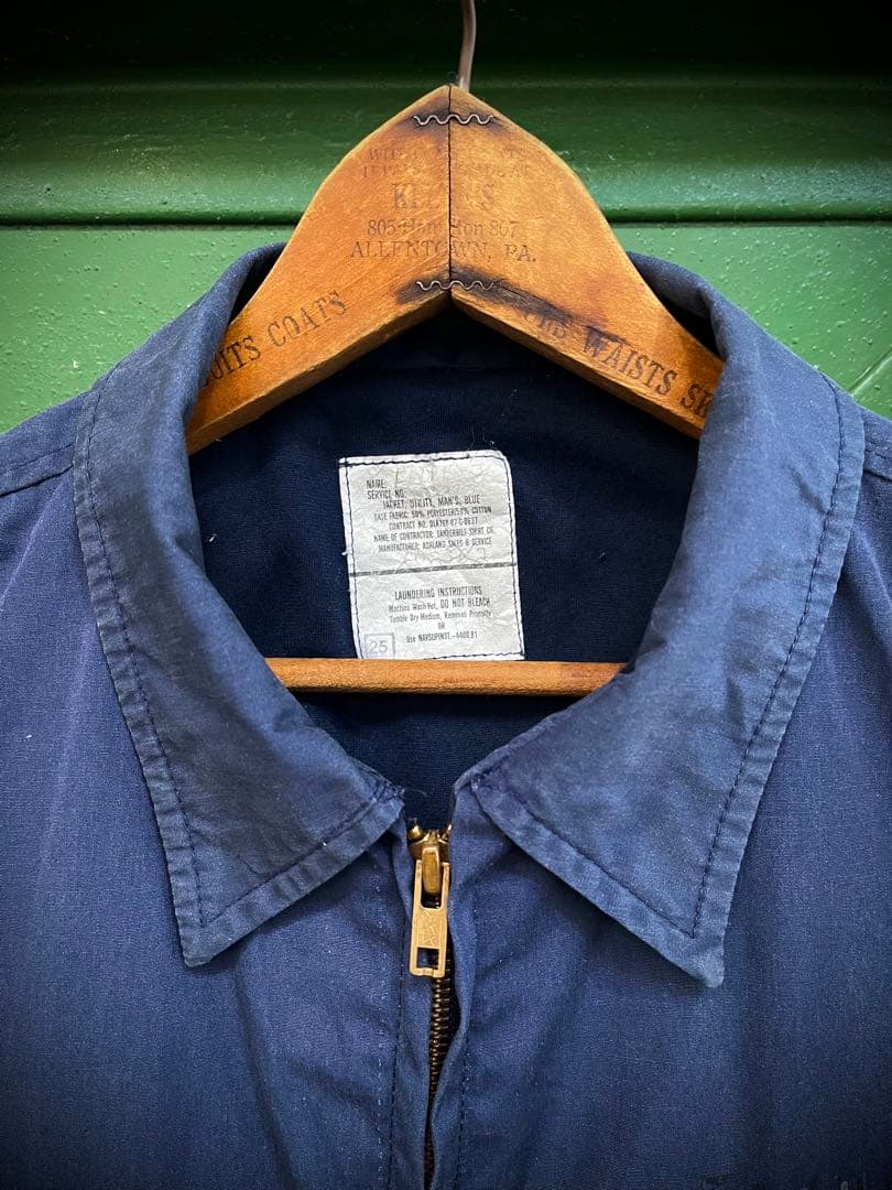 87年製USNAVYサブマリンジャケット古着ビンテージミリタリーUSN米軍実物