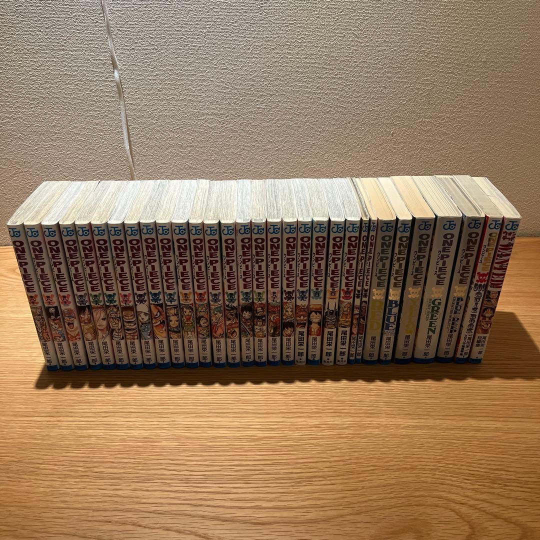 ONE PIECE 全巻（1〜102巻）＋関連本9冊