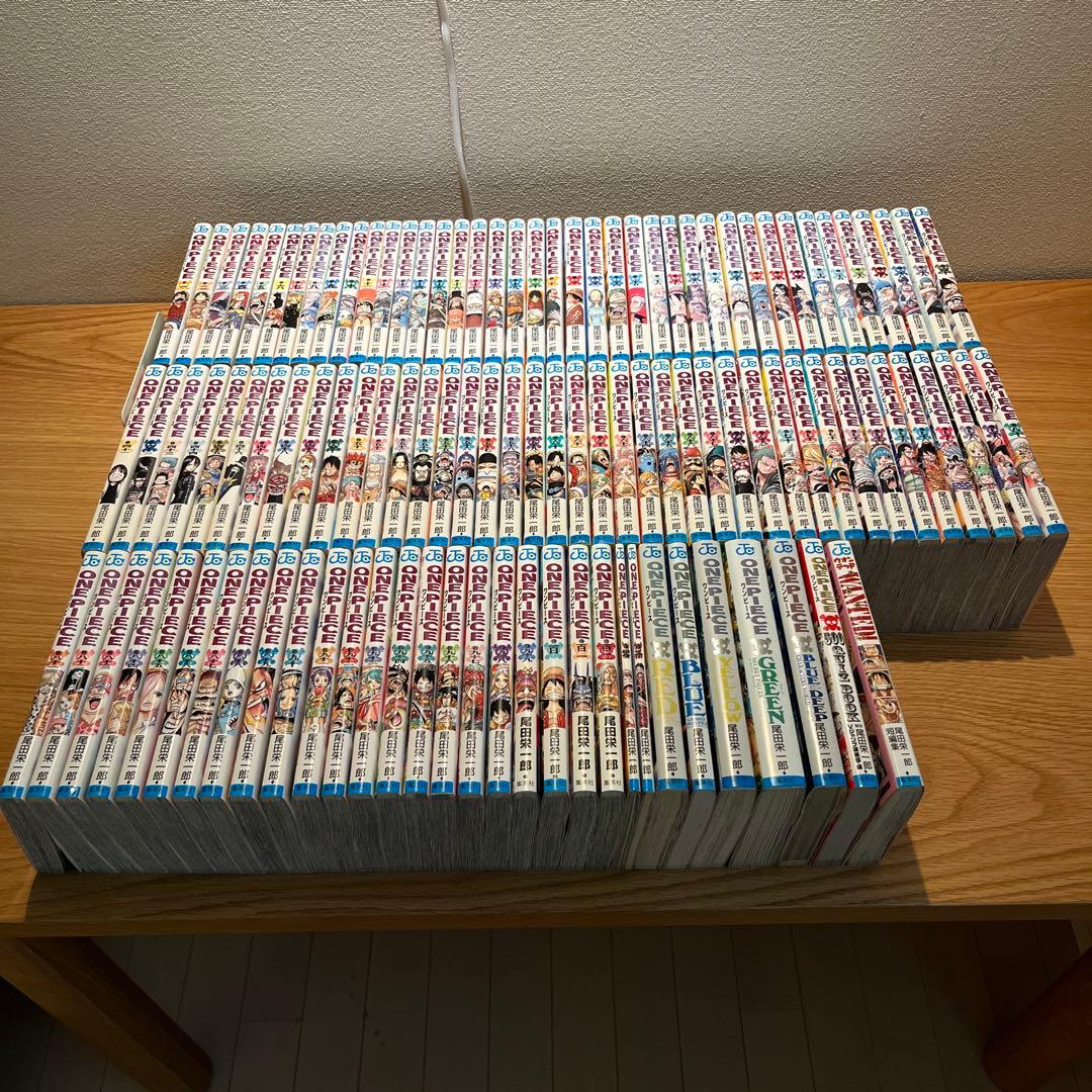 ONE PIECE 全巻（1〜102巻）＋関連本9冊