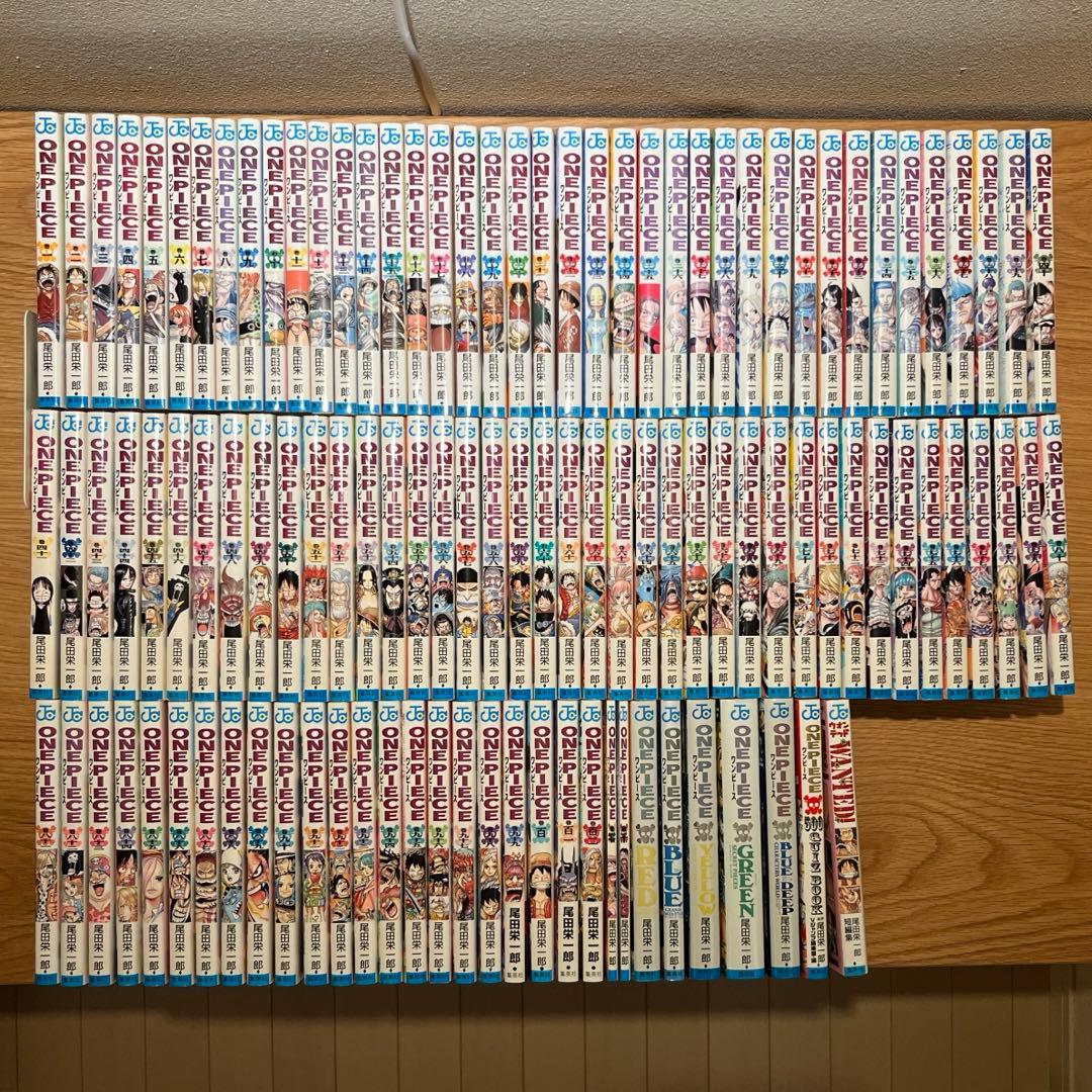 ONE PIECE 全巻（1〜102巻）＋関連本9冊