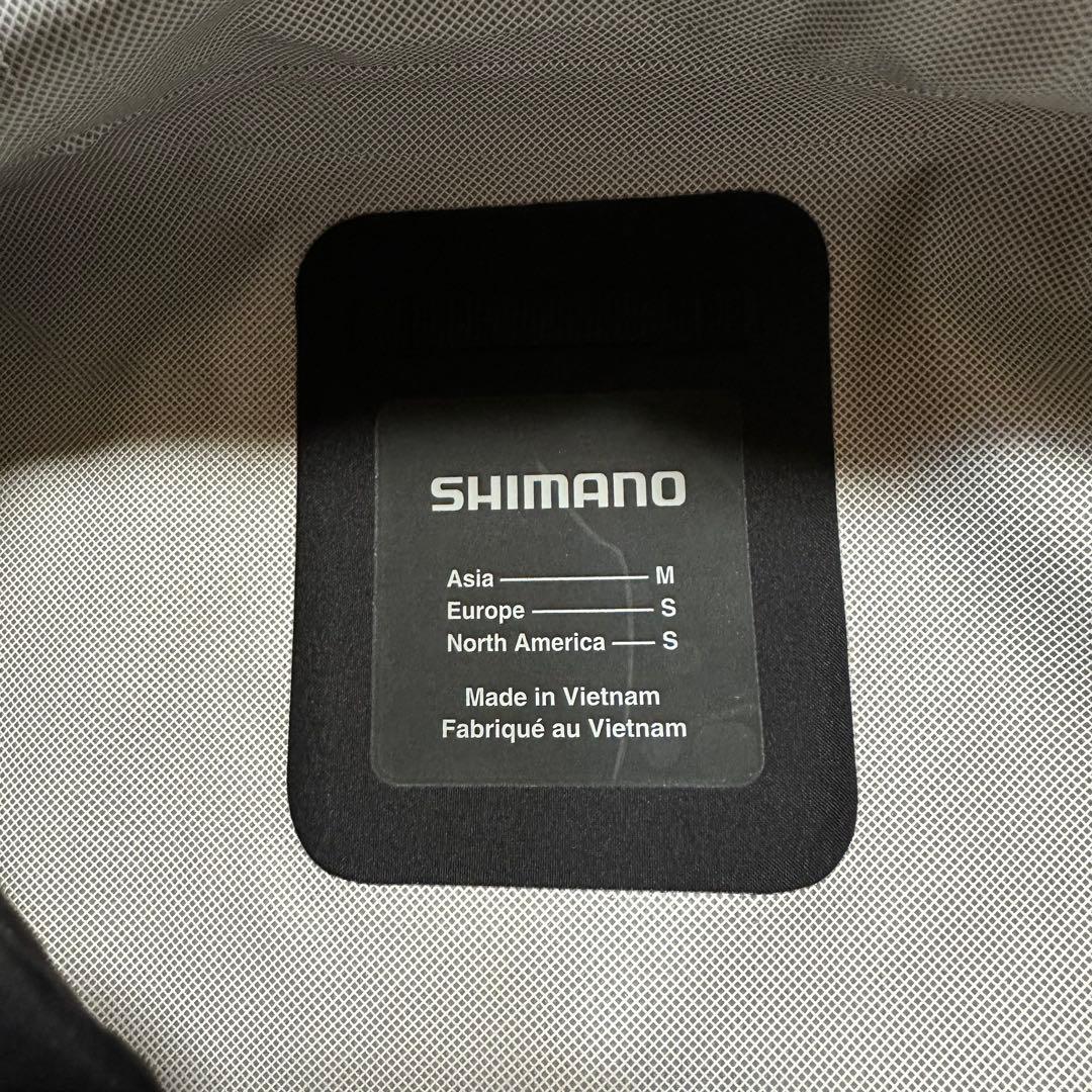 tr103SHIMANOレインウェア上下セットブラックグレー RA005V
