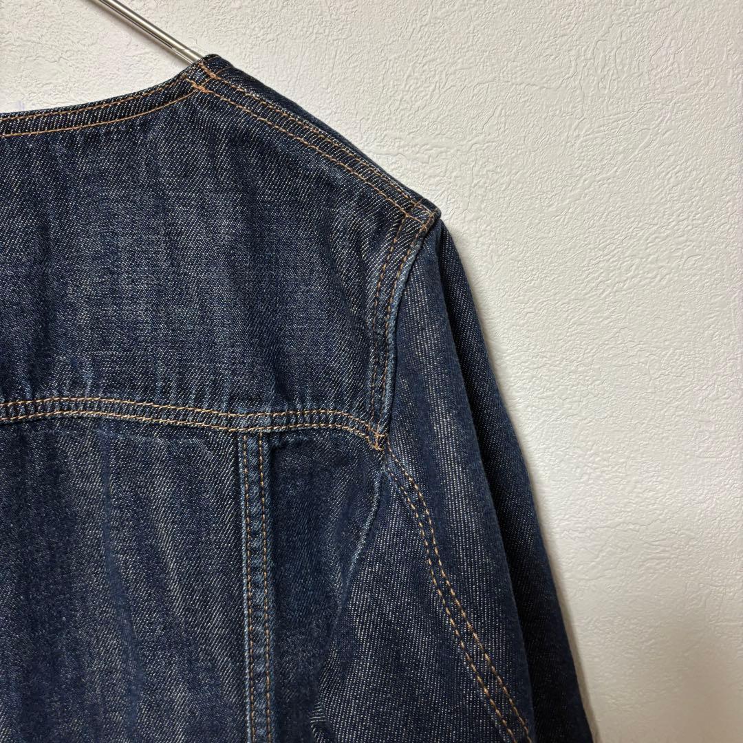 MaxMara WEEKEND デニムジャケット 40 インディゴ　ダークブルー