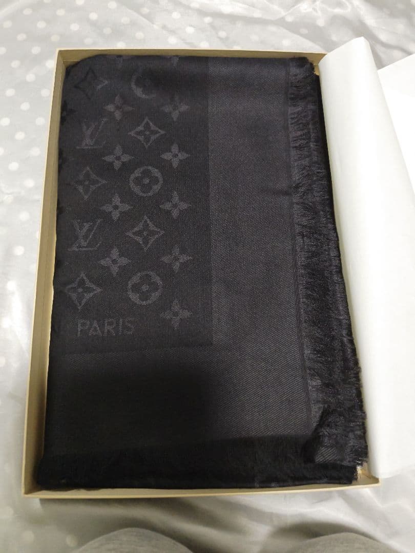 新品！ルイヴィトン ブラック ストール