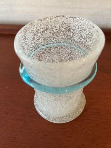 【美品】倉敷ガラス　横山秀樹　ガラス工芸　グラス