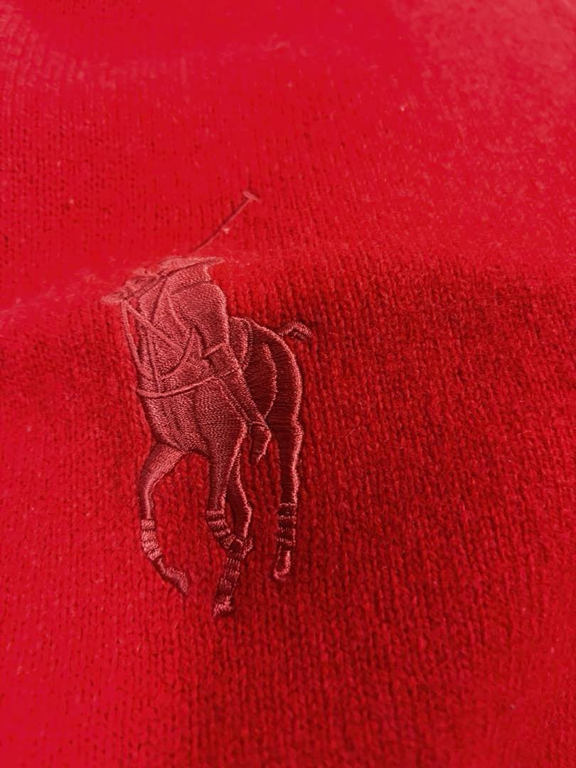 【未使用近】ラルフローレン　ウール　アンコラ羊毛　マフラー　長さ210cm