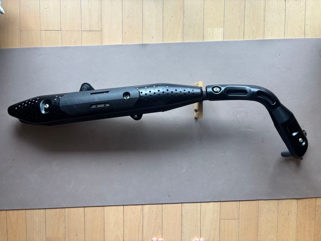 CT125 ハンターカブ　ホンダ純正 マフラー　ヒートガード　マットブラック