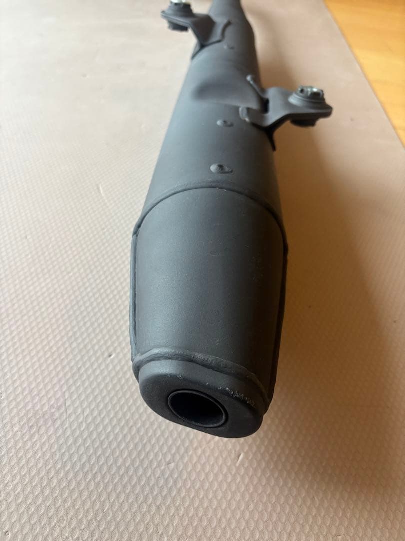 CT125 ハンターカブ　ホンダ純正 マフラー　ヒートガード　マットブラック