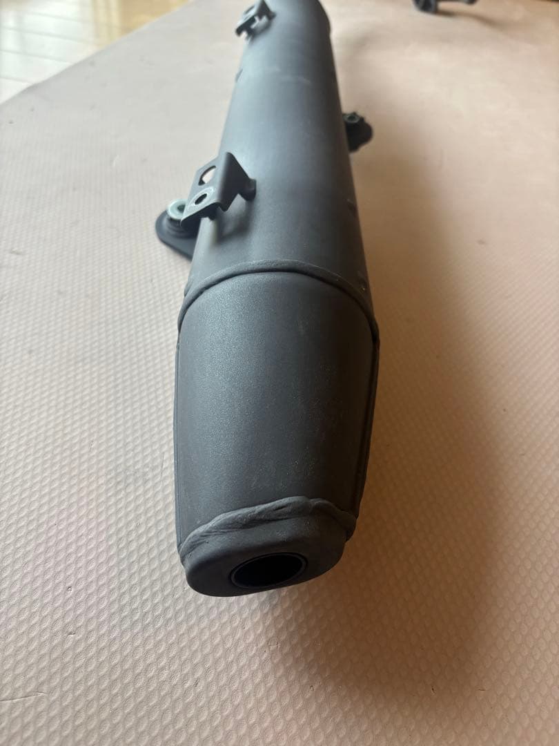 CT125 ハンターカブ　ホンダ純正 マフラー　ヒートガード　マットブラック