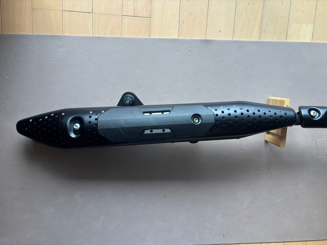 CT125 ハンターカブ　ホンダ純正 マフラー　ヒートガード　マットブラック