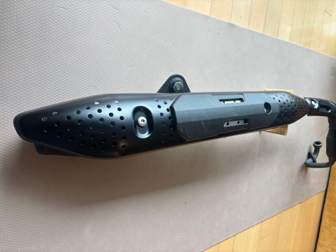 CT125 ハンターカブ　ホンダ純正 マフラー　ヒートガード　マットブラック