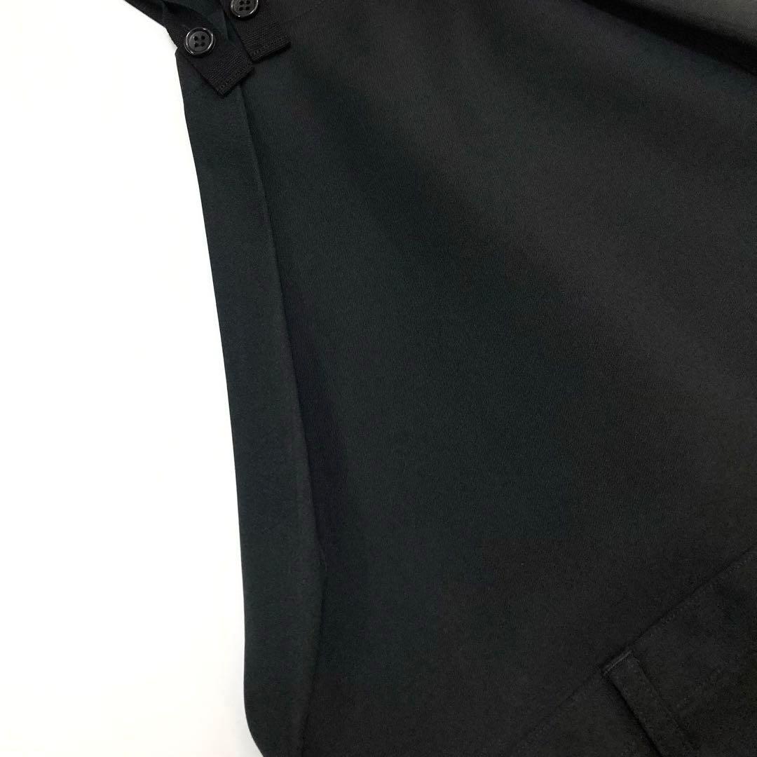 tao タオ 23SS ウールギャバ サロペットパンツ 黒S