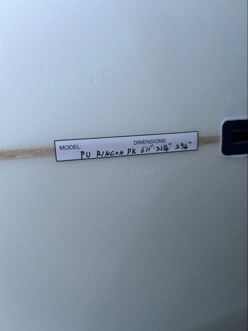 PU RINCON PK 6'11\" ロングボード