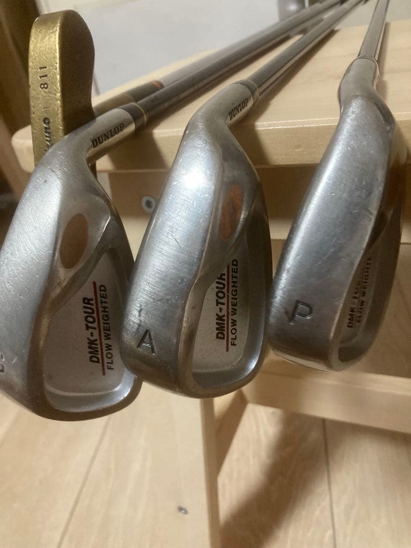 ミズノ　PRGR ダンロップ他クラブセット　キャディバッグ　アイアン　初心者向け