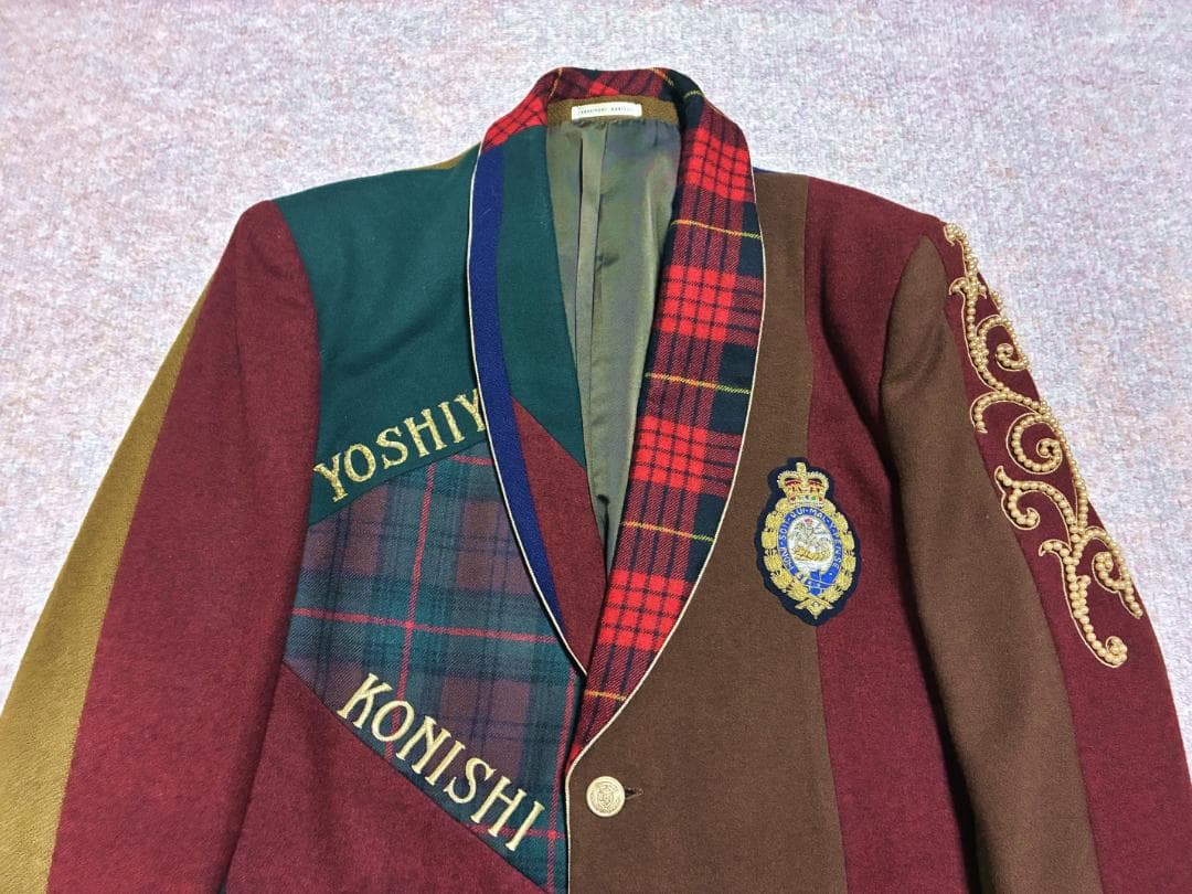 ◆FICCE(フィッチェ) ヨシユキコニシ パッチワーク装飾ジャケット / 美品