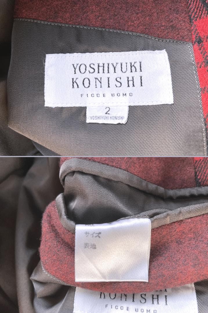 ◆FICCE(フィッチェ) ヨシユキコニシ パッチワーク装飾ジャケット / 美品