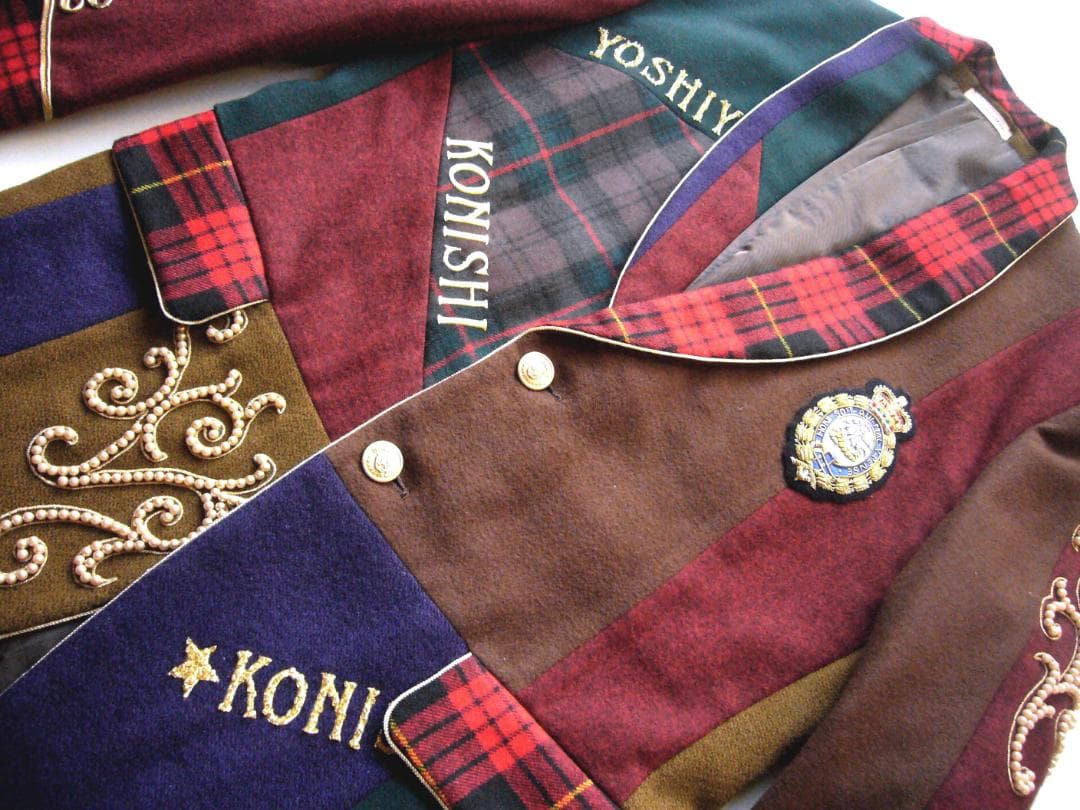 ◆FICCE(フィッチェ) ヨシユキコニシ パッチワーク装飾ジャケット / 美品