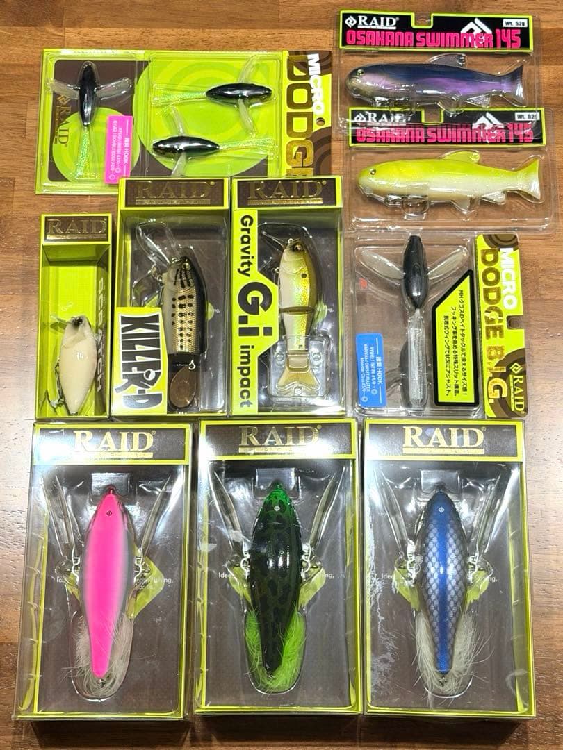 レイドジャパン デカダッヂ Gi オサカナスイマー キラーd スクラッチ