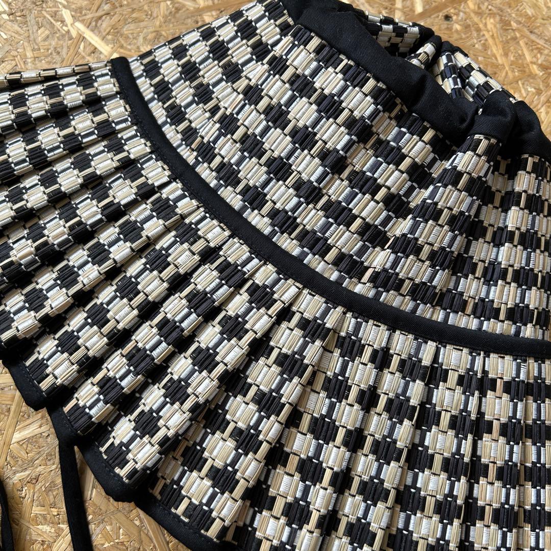 【新品】Lorna Murray Lサイズ タグ付き 黒 格子 ローナマーレイ