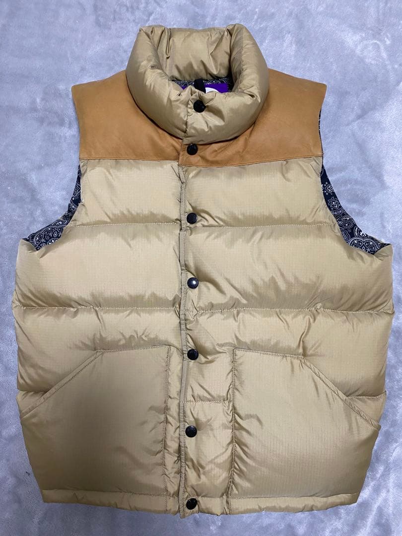 ノースフェイス パープルレーベル マウンテン ダウンベスト 限定モデル