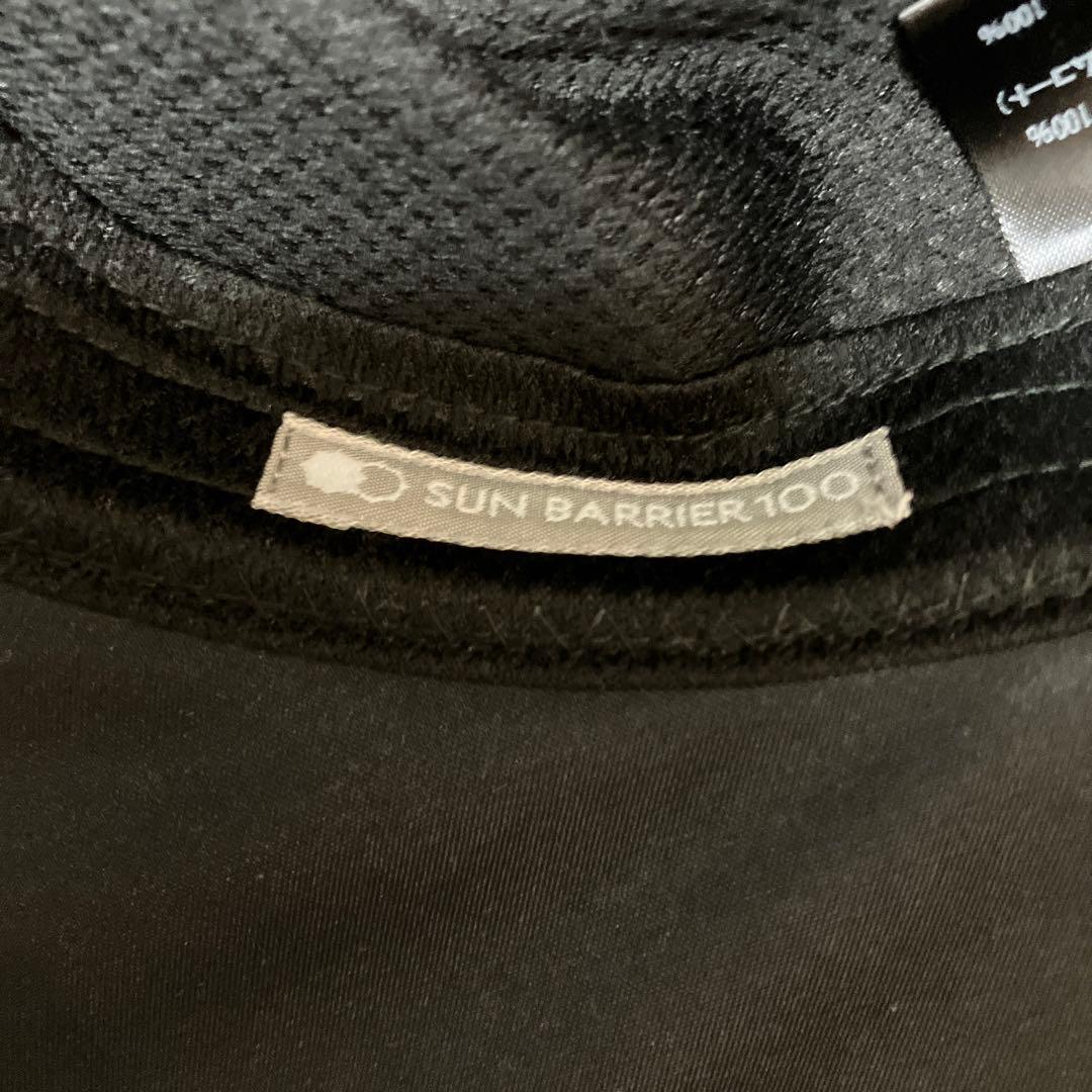 サンバリア　ウィンドハット　ブラック　ワイドキャップ　2個セット