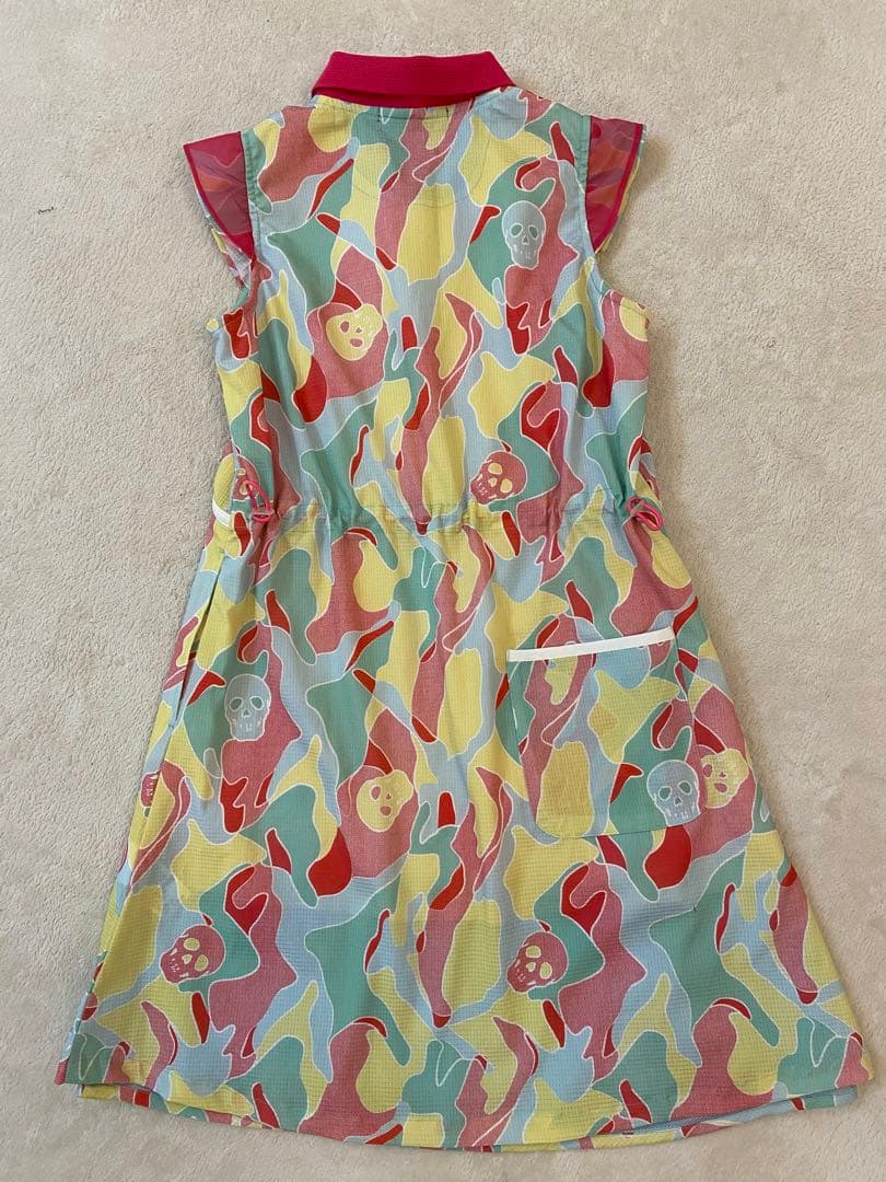 MARK & LONA マルチカモ＆スカルポロワンピース