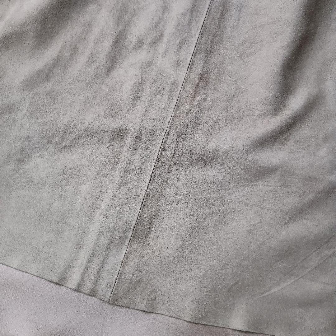 【ブルネロクチネリ】スウェードスカート 本皮 ベージュ