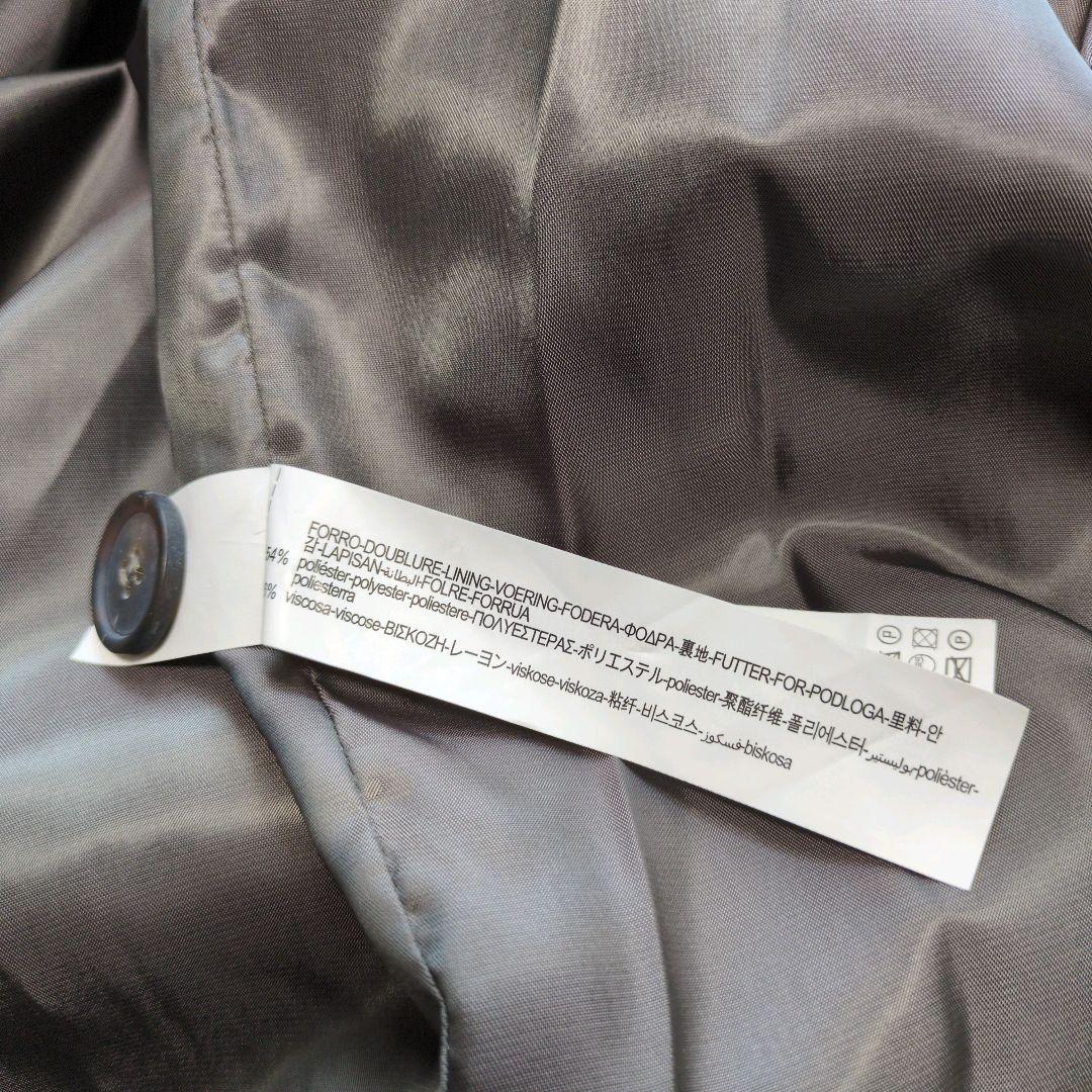 ザラ　エクストラロング　テディベアコート　チャコールグレー　未使用に近い美品