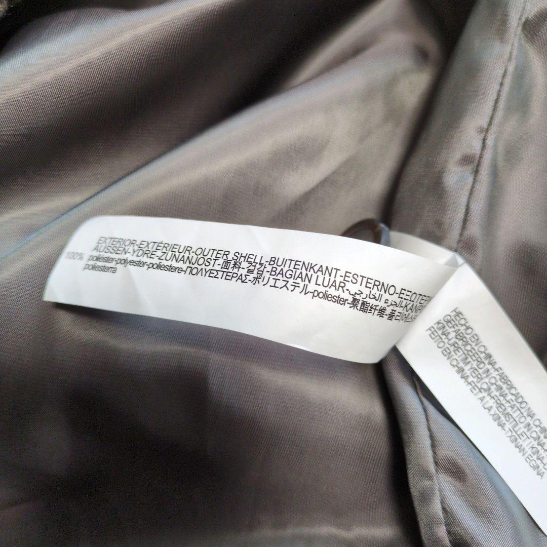 ザラ　エクストラロング　テディベアコート　チャコールグレー　未使用に近い美品