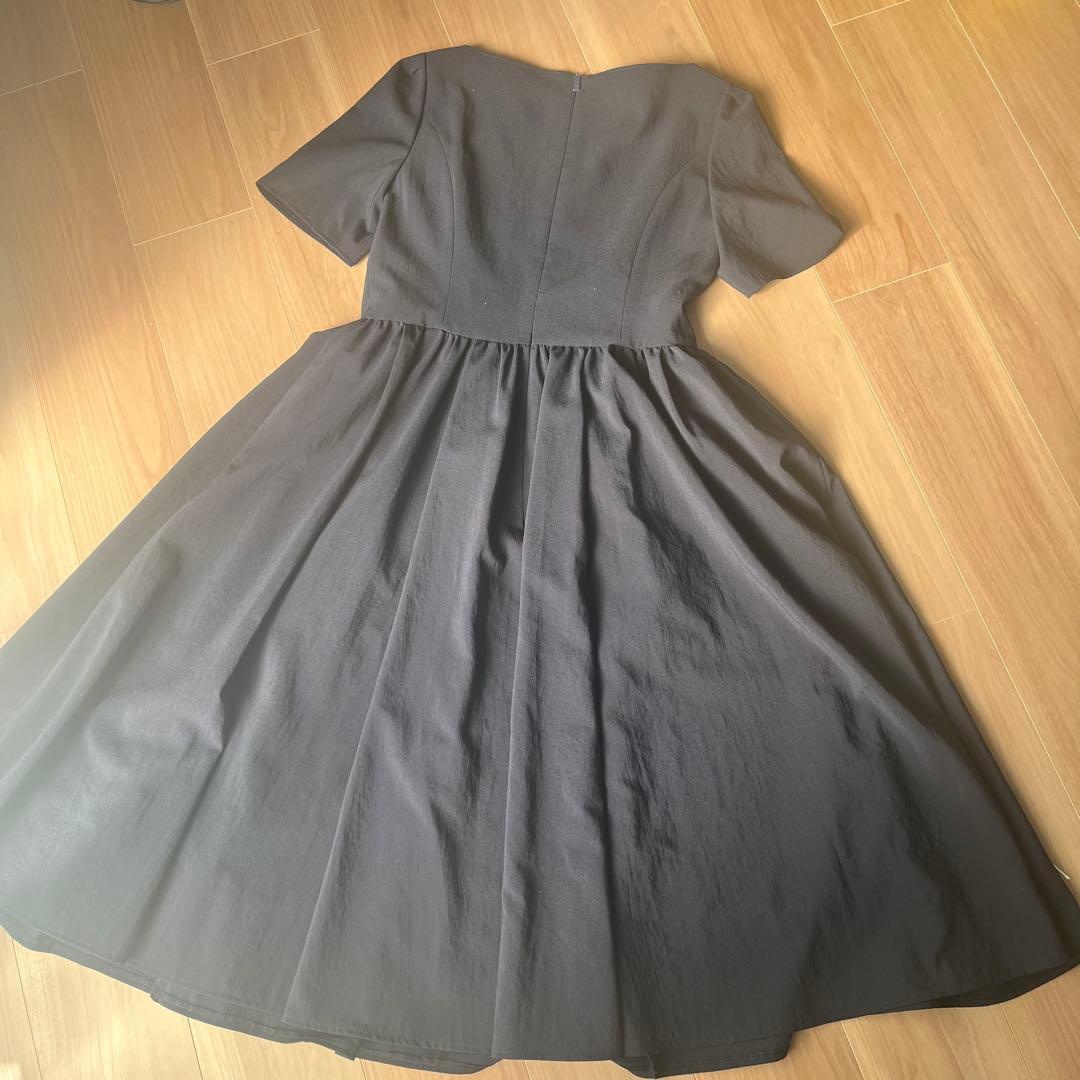 本日限定お値下げ　Rene ルネ マリーゴールド ワンピース38 ネイビー