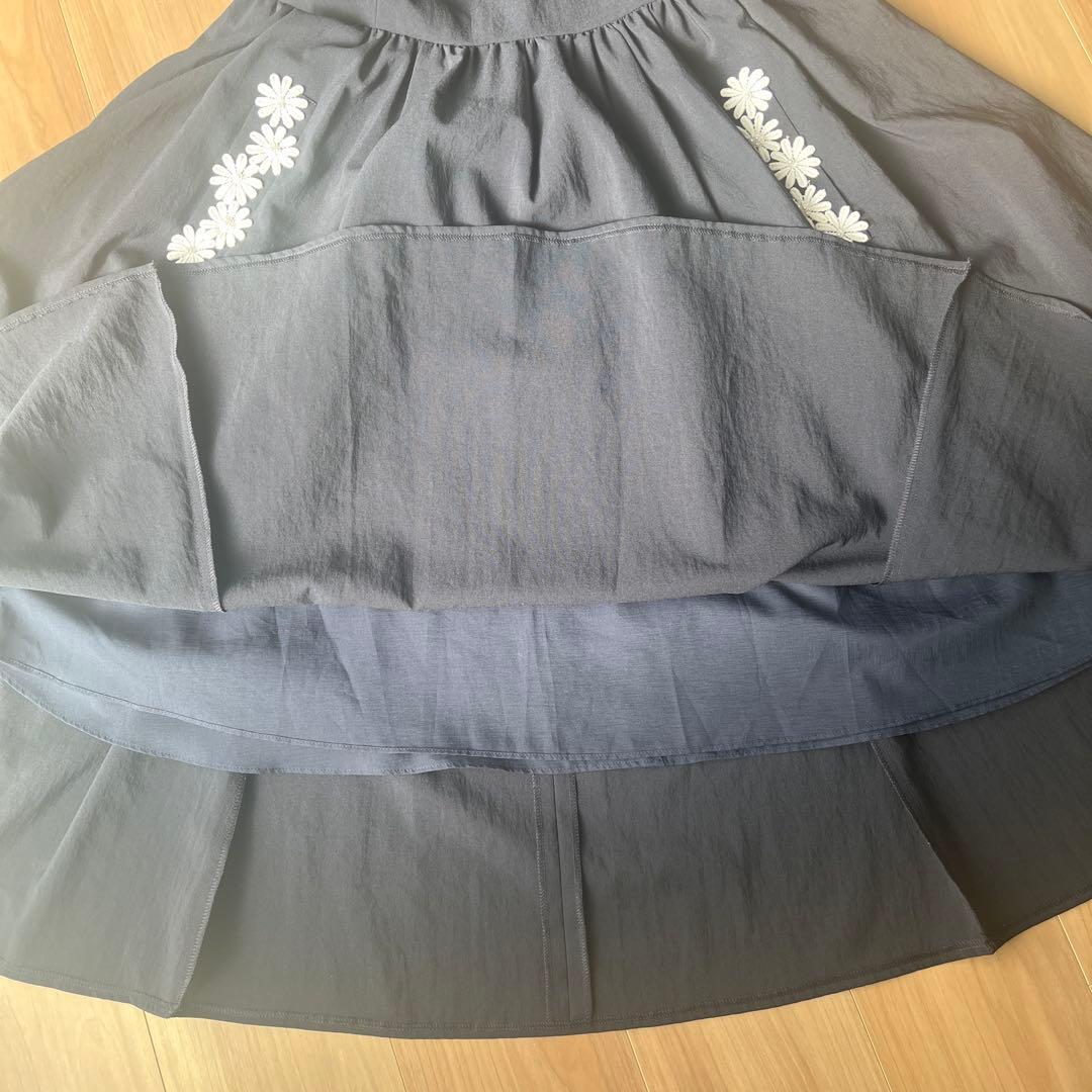 本日限定お値下げ　Rene ルネ マリーゴールド ワンピース38 ネイビー