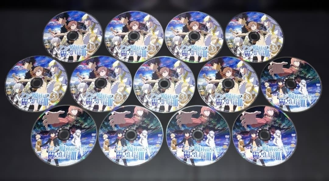 とある魔術の禁書目録 DVD 1期 2期 3期 全29枚