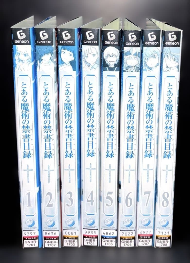 とある魔術の禁書目録 DVD 1期 2期 3期 全29枚
