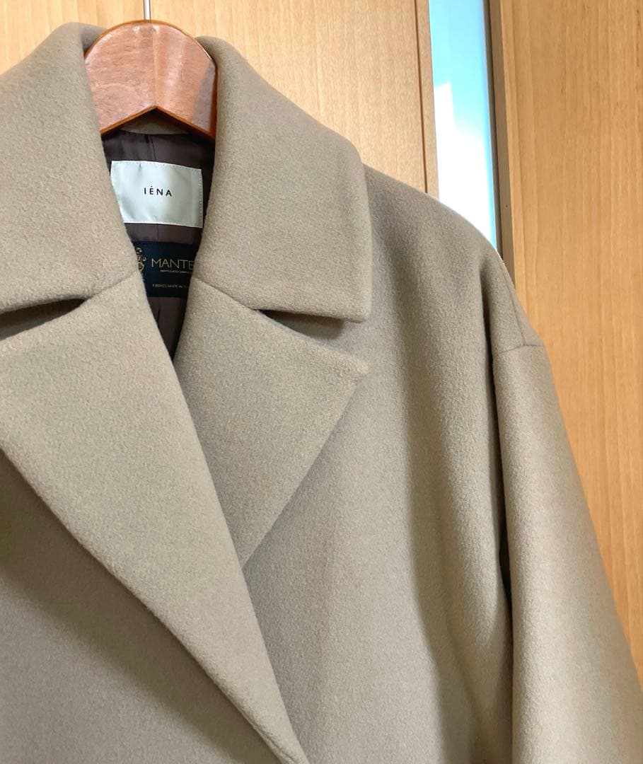 ☆美品☆イエナ 定価48,600円 MANTECO オーバーチェスターコート