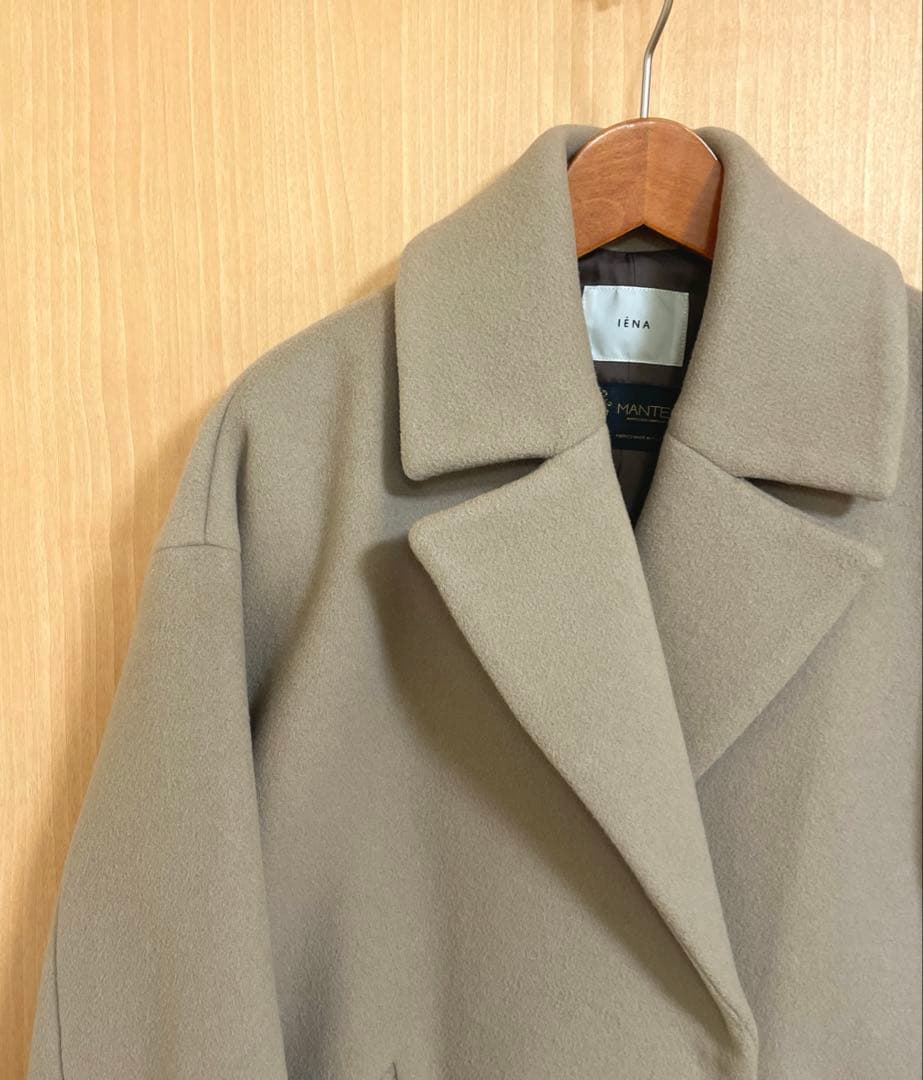 ☆美品☆イエナ 定価48,600円 MANTECO オーバーチェスターコート
