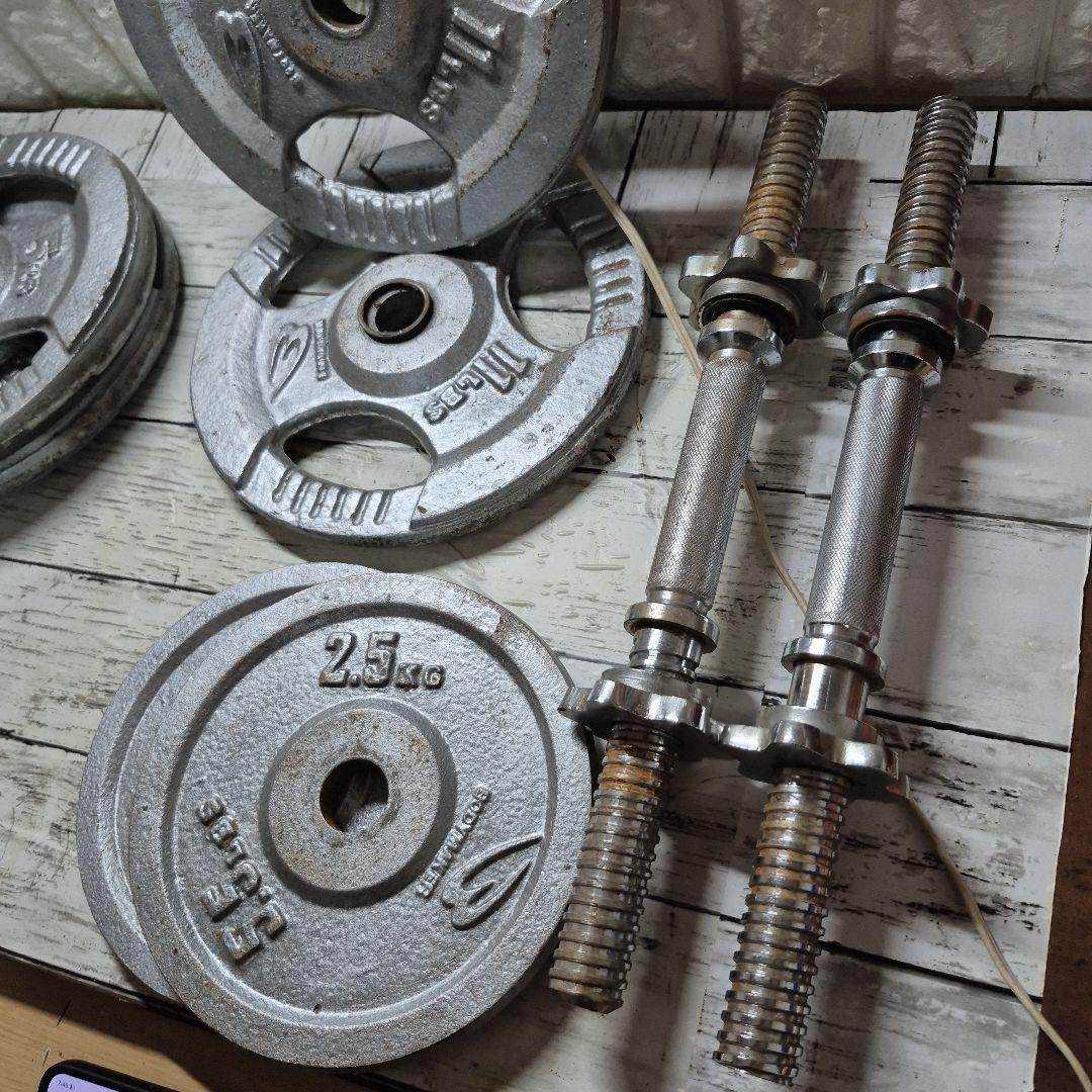 BODY MAKER　バーベルプレート　左右セット　30㎏