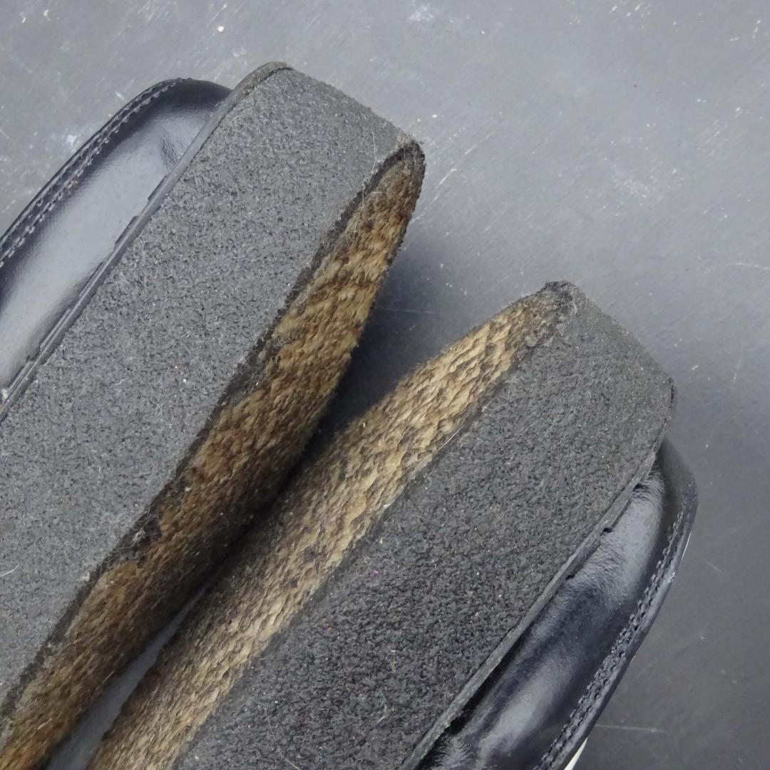 良品英国製ジョージコックス 3705厚底ツートンギブソンラバーソール9検666