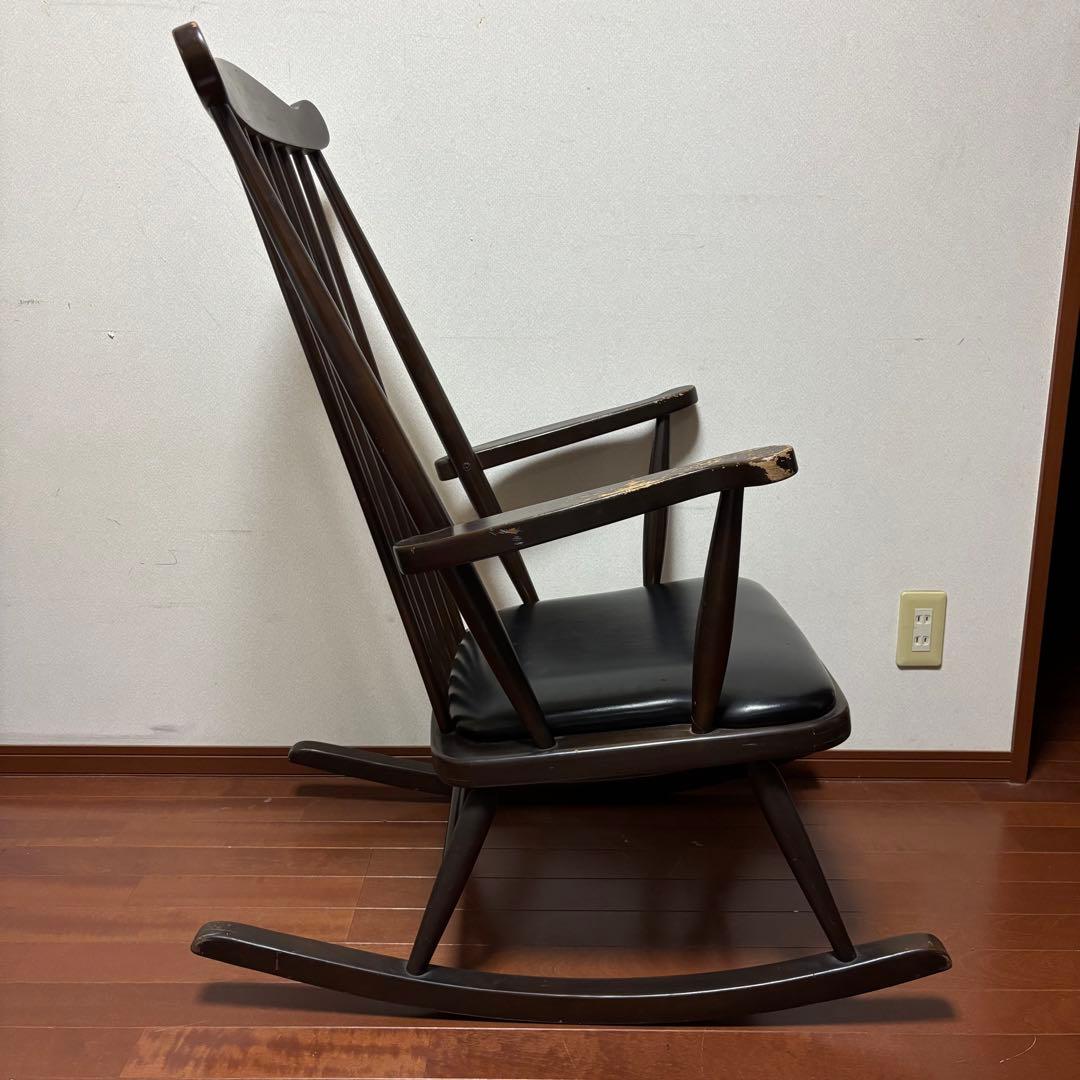 【大幅値引可能】国産 ビンテージ鳥取家具 工業 ロッキン