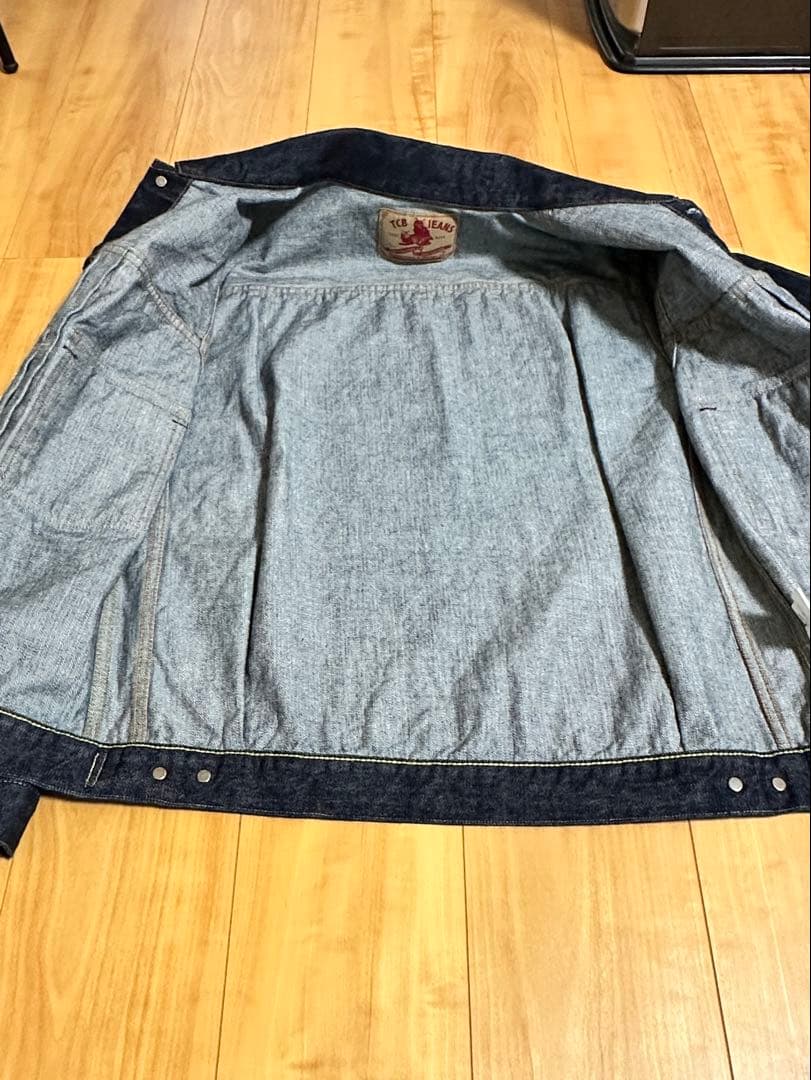 TCBジーンズ50s デニムジャケット　42インチ