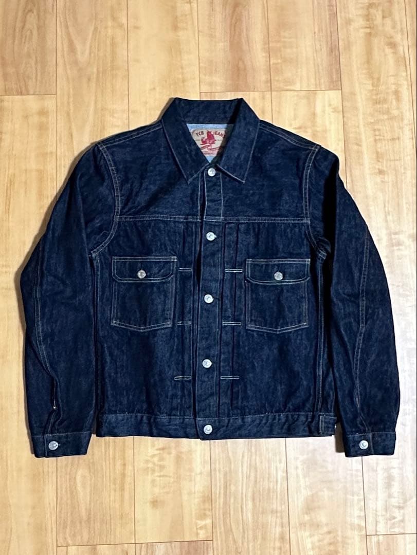 TCBジーンズ50s デニムジャケット　42インチ