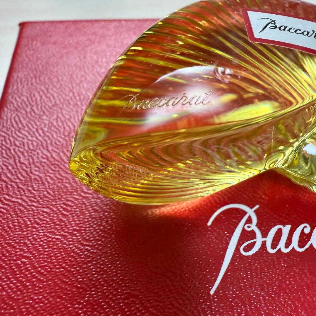 バカラ　アンモナイト　イエロー　未使用品