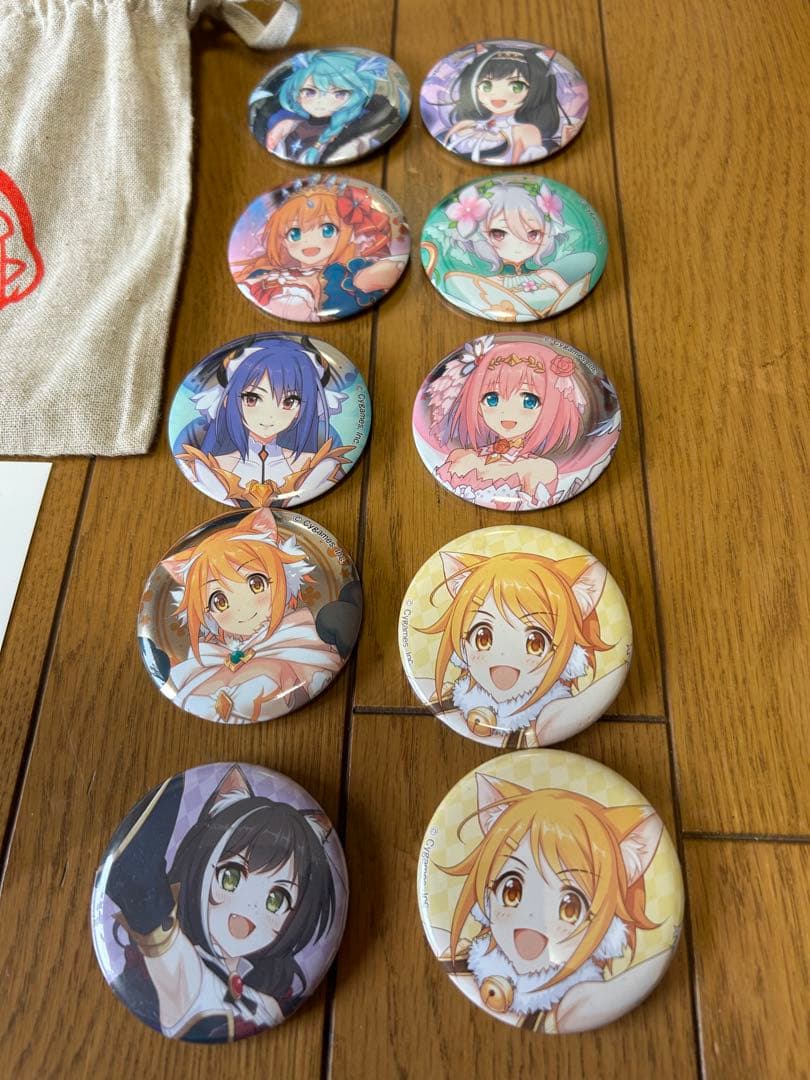 プリコネアクリルキーホルダー・ポストカードセット