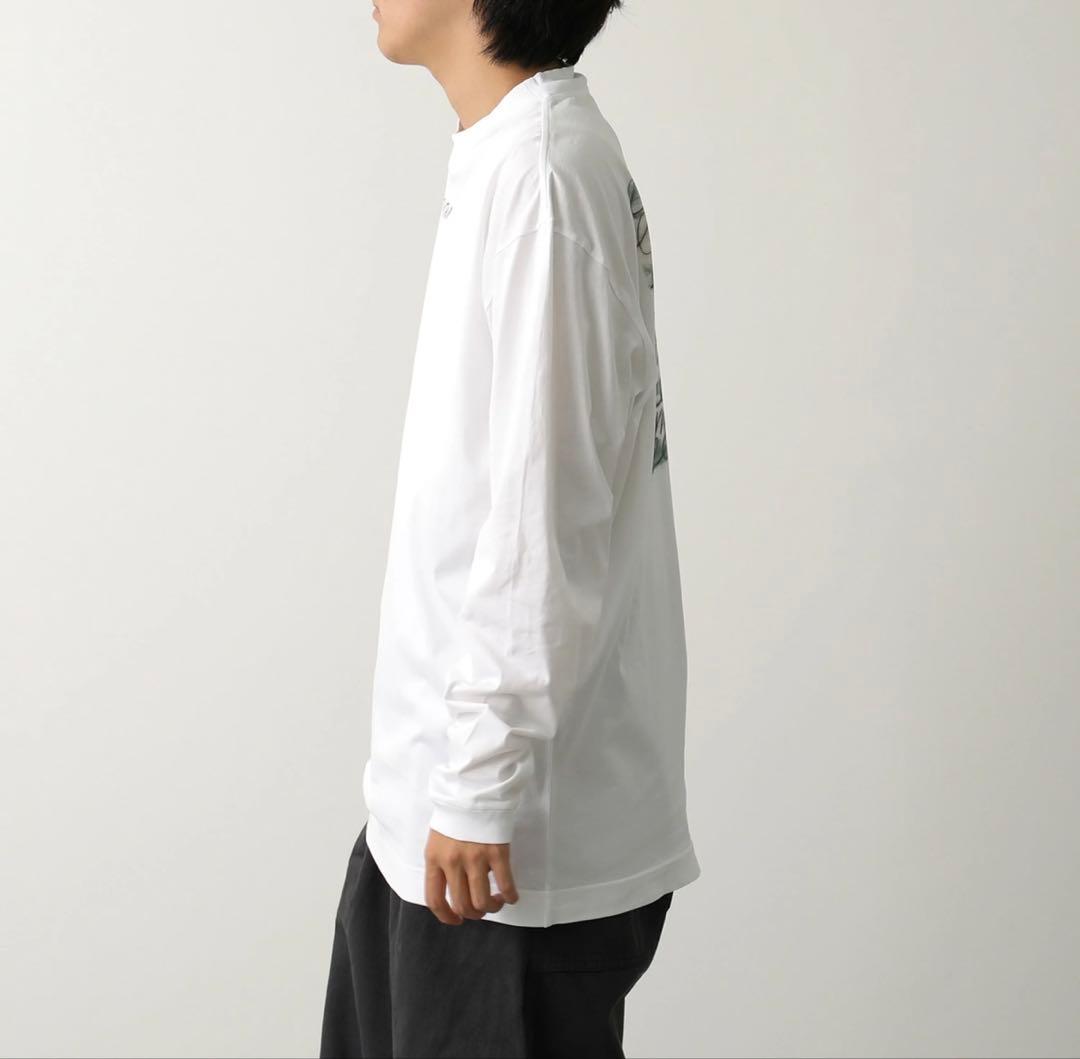 MARNI マルニ ロングスリーブ Tシャツ ロゴプリント 白 オーバーサイズ