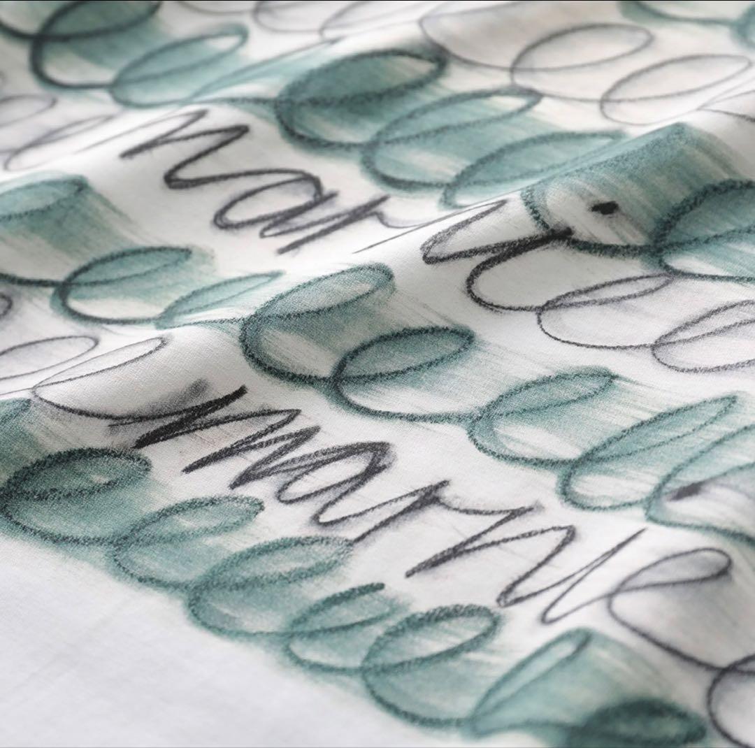 MARNI マルニ ロングスリーブ Tシャツ ロゴプリント 白 オーバーサイズ