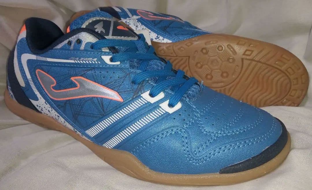 【匿名配送】【入手困難】フットサルシューズ　青　ホマ　マキシマ　25