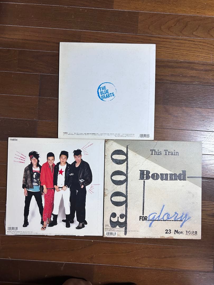 THE BLUE HEARTS 00年再発レコード3枚セット