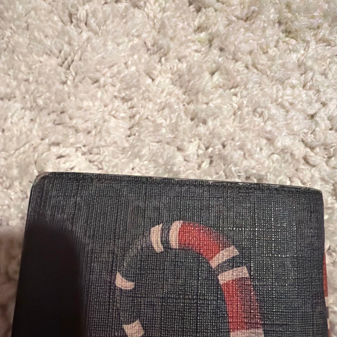 GUCCI グッチ 2つ折り財布 キングスネーク