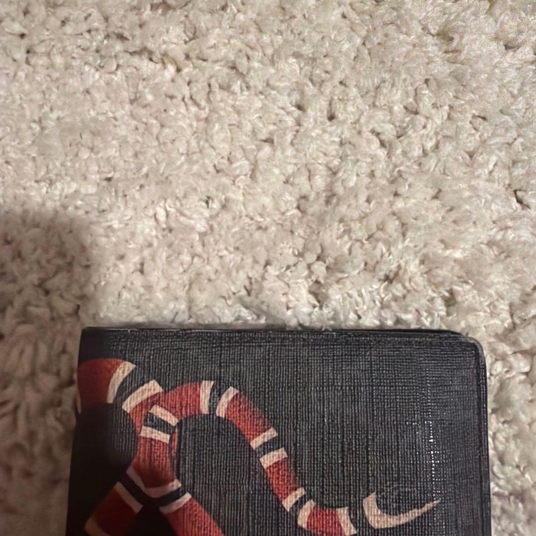 GUCCI グッチ 2つ折り財布 キングスネーク