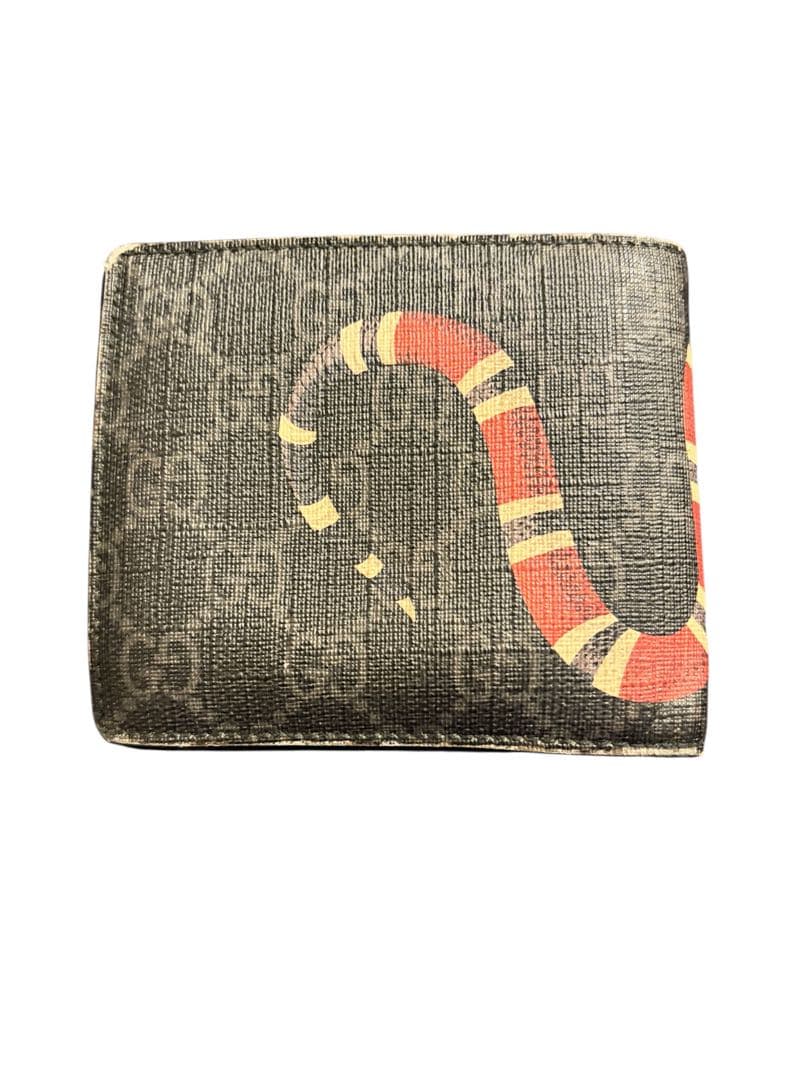 GUCCI グッチ 2つ折り財布 キングスネーク