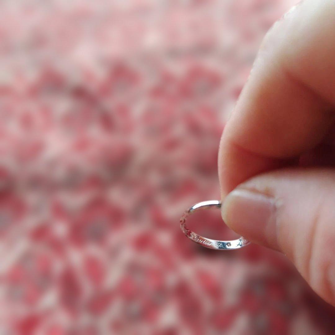 Cartierのウェディングバンドリングです。